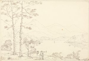 Woda Derwenta, 20 czerwca 1835 autorstwa Capt. Thomas Hastings