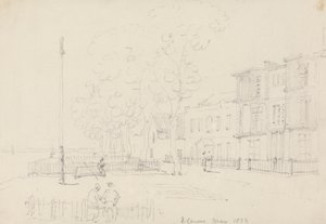 East Cowes, maj 1833 autorstwa Capt. Thomas Hastings