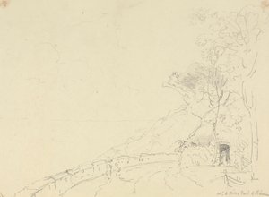 Na wschód od Saint Lawrence, Isle of Wight autorstwa Capt. Thomas Hastings
