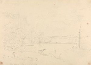 Fish House, Isle of Wight, wrzesień 1826 autorstwa Capt. Thomas Hastings