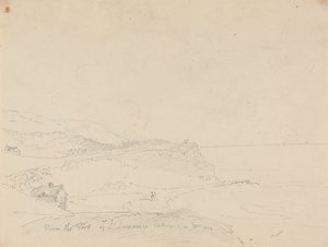 Z portu św. Wawrzyńca, 14 stycznia 1826 r autorstwa Capt. Thomas Hastings