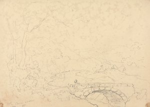 Holne Chase, maj 1833 autorstwa Capt. Thomas Hastings