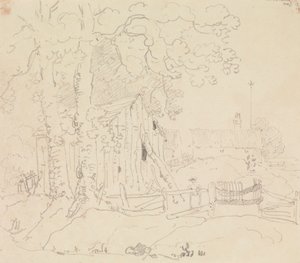 W Calbourne, Isle of Wight, 12 sierpnia 1829 autorstwa Capt. Thomas Hastings