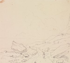 Osuwisko, Isle of Wight, 13 sierpnia 1829