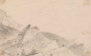 Perto de Blackgang Chine, Ilha de Wight Polish autorstwa Capt. Thomas Hastings