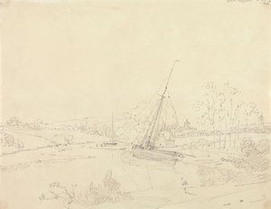 W pobliżu Newport, 30 lipca 1826 r autorstwa Capt. Thomas Hastings