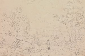 Niedaleko Newport, Isle of Wight, luty 1826 autorstwa Capt. Thomas Hastings