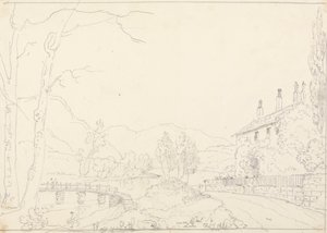Nad jeziorem Rydal, 10 lutego 1836 r autorstwa Capt. Thomas Hastings