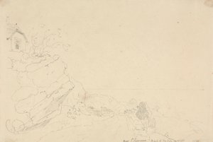 W pobliżu Saint Lawrence, Isle of Wight autorstwa Capt. Thomas Hastings