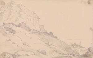 W pobliżu Sandrock Inn, Isle of Wight autorstwa Capt. Thomas Hastings