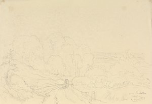 Niedaleko Swainstone, 12 sierpnia 1829 r autorstwa Capt. Thomas Hastings