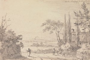 Na Newport Road, kwiecień 1826 autorstwa Capt. Thomas Hastings