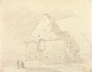 Ruiny w Beaulieu autorstwa Capt. Thomas Hastings