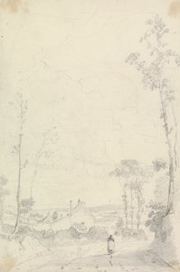 Szkic domu wzdłuż Heathland Road autorstwa Capt. Thomas Hastings