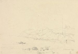 Św. Wawrzyńca, Isle of Wight, 19 września 1827 autorstwa Capt. Thomas Hastings
