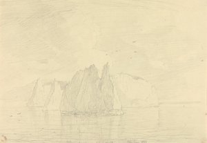 Igły, wyspa Wight autorstwa Capt. Thomas Hastings