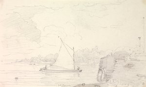 West Cowes, wyspa Wight autorstwa Capt. Thomas Hastings