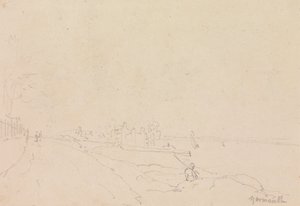 Yarmouth, wyspa Wight autorstwa Capt. Thomas Hastings