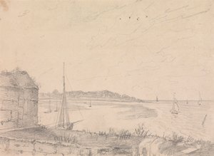Yarmouth, wyspa Wight autorstwa Capt. Thomas Hastings