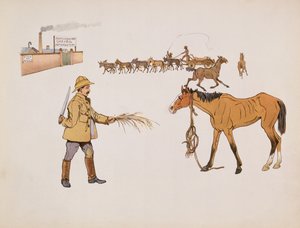 Do fabryki Chevril, z The Leaguer of Ladysmith, 1900