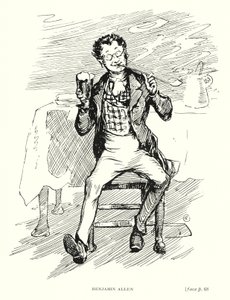 Postać Dickensa: Benjamin Allen (lito) autorstwa Captain Edward Henry Handley Read