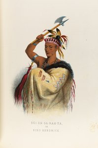 Soi-En-Ga-Rah-Ta lub Król Hendrick, autorstwa Captain Seth Eastman