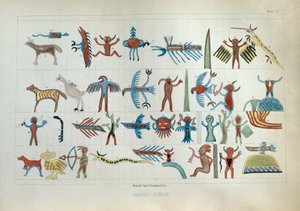 Wabeno Songs, z „Information Respecting the History, Condition and Prospects of the Indian Tribes of the United States” Henry