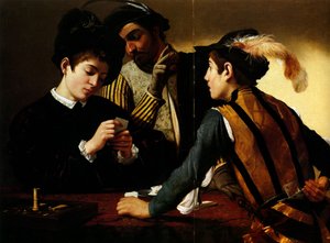 Karciani autorstwa Michelangelo Merisi Caravaggio