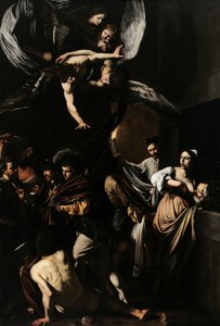 Siedem dzieł miłosierdzia autorstwa Caravaggio