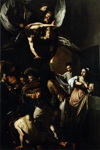 Siedem dzieł miłosierdzia autorstwa Caravaggio
