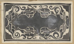 Deseń autorstwa Carel Adolph Lion Cachet
