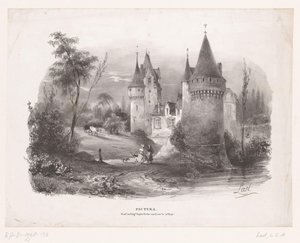 Kasteel Pictura (tytuł serii na obiekcie) autorstwa Carel Christiaan Antony Last