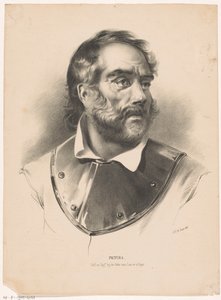 Mężczyzna z obrożą z żelaznego pierścienia Pictura (tytuł serii na obiekcie) autorstwa Carel Christiaan Antony Last