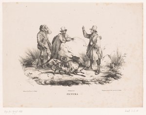 Rustende jagery Pictura (tytuł serii na obiekcie) autorstwa Carel Christiaan Antony Last