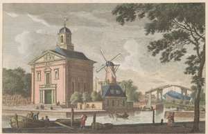Kościół angielski w Rotterdamie, ok. 1790 Angielski Kościół Episkopalny w Rotterdamie / L