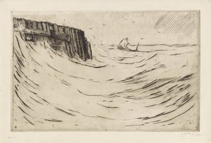 Głowa portu we Vlissingen autorstwa Carel Nicolaas Storm van 