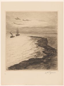 Wejście do portu autorstwa Carel Nicolaas Storm van 