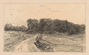 Linden-allee, droga do Bresserberg w Kleve autorstwa Carel Nicolaas Storm van 
