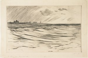 Surf morski autorstwa Carel Nicolaas Storm van 