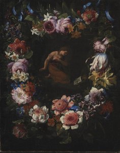 Wieniec Kwiatów autorstwa Carel de Vogelaer