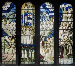 Grappenhall, St Wilfrids, Shrigley & Hunt (1873-1982), Carl Almquist, Kult Baranka, 1886