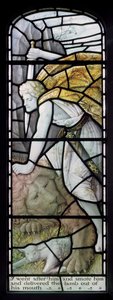 Over Wyresdale, Christ Church, Shrigley & Hunt (1873-1982), Carl Almquist, The Shepherds Church, Pasterz, owce, 18 autorstwa Carl Almquist