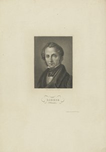Portret chemika Justusa von Liebiga, ok. 1930 r. 1840 autorstwa Carl Barth