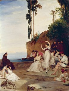 Tarantella autorstwa Carl Blechen