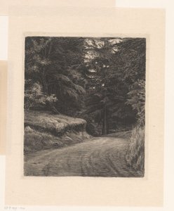 leśna droga autorstwa Carl Bloch