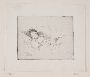 Chory starzec autorstwa Carl Bloch