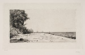 Z północnego wybrzeża Zelandii. Plantacja Hornbæk autorstwa Carl Bloch