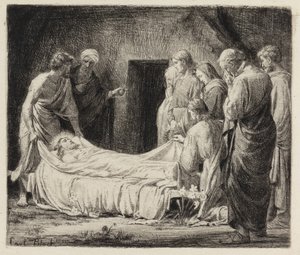 Złożenie do grobu Chrystusa autorstwa Carl Bloch