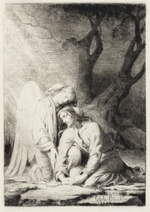 Chrystus w Getsemani autorstwa Carl Bloch