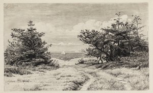Widok na morze autorstwa Carl Bloch